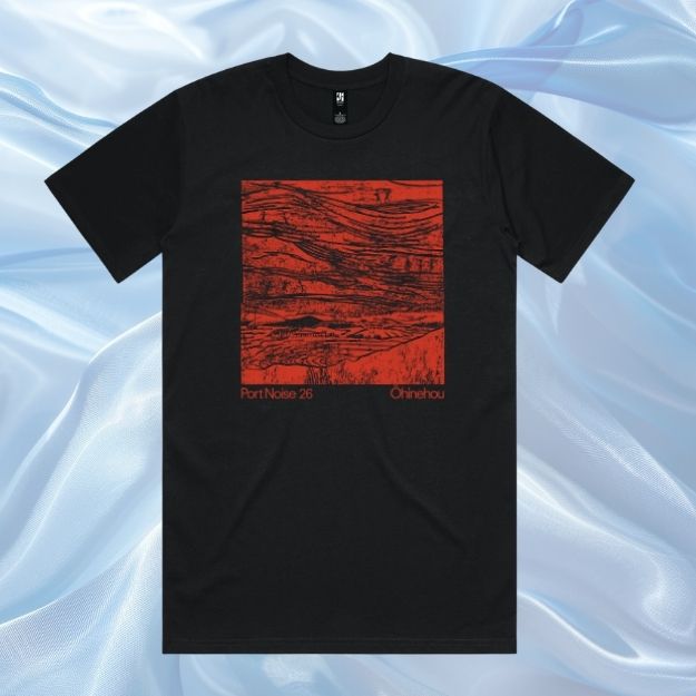 2026 TShirt - Red on Black