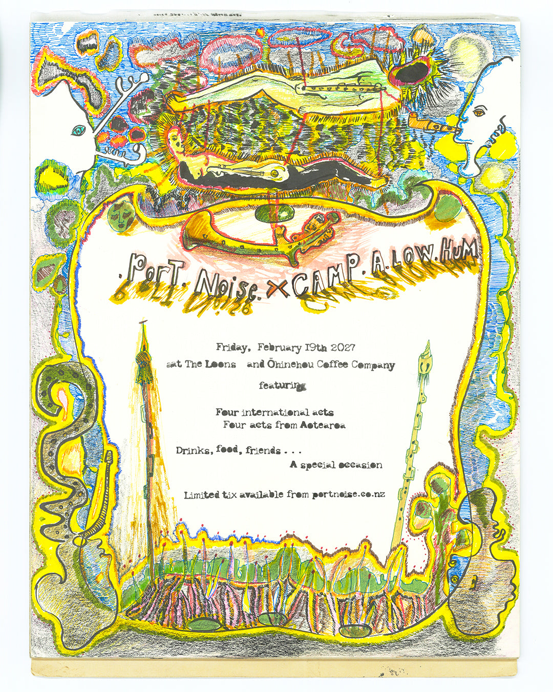 PORT NOISE X CAMP A LOW HUM TICKETS